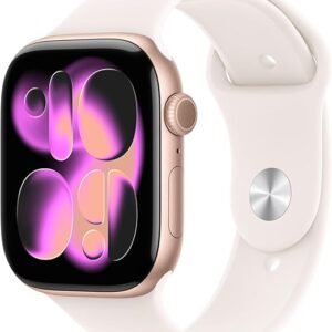 Apple Watch Series 11 [GPS 46mm] Smartwatch with Rose Gold Aluminum Case