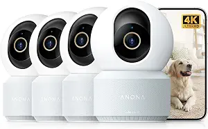 Anona 4K UHD Indoor Camera, Pet/Dog Security Camera - Image 2