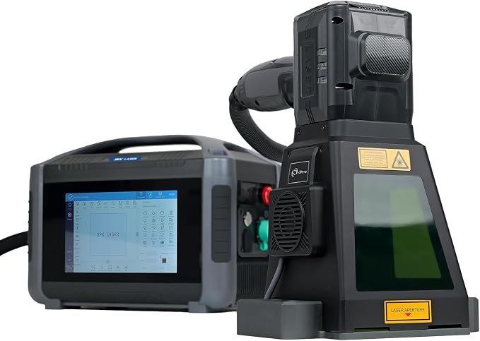 30W Pro Portable Handheld Laser Marking Machine with Electromagnet