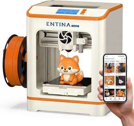 Entina Tina2C 3D Printer for Kids & Beginners