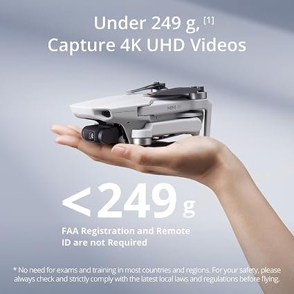 DJI Mini 4K, Drone With 4K UHD Camera, Under 249 g - Image 2