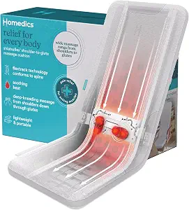 Homedics Back Massage Cushion with Heat, Advanced Shiatsu Therapy - Image 2