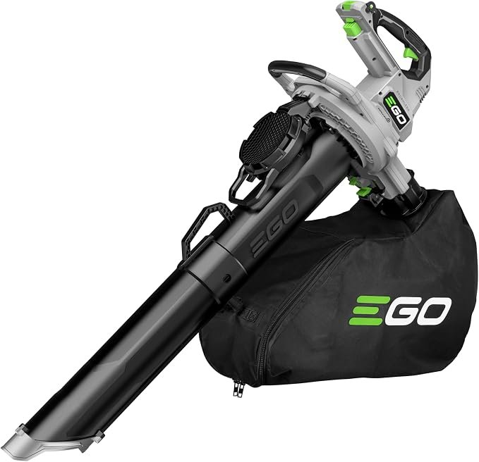 EGO Power+ LV5000 Leaf Vacuum and Mulcher with 500 CFM Blower, Battery and Charger Not Included