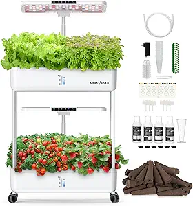 Ahopegarden Hydroponics Growing System Indoor Garden