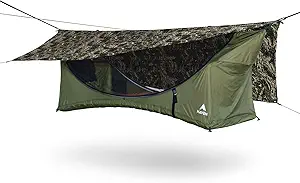 Haven Tents Lay Flat Hammock Tent - Waterproof Camping Hammock with Mosquito Net - Image 2