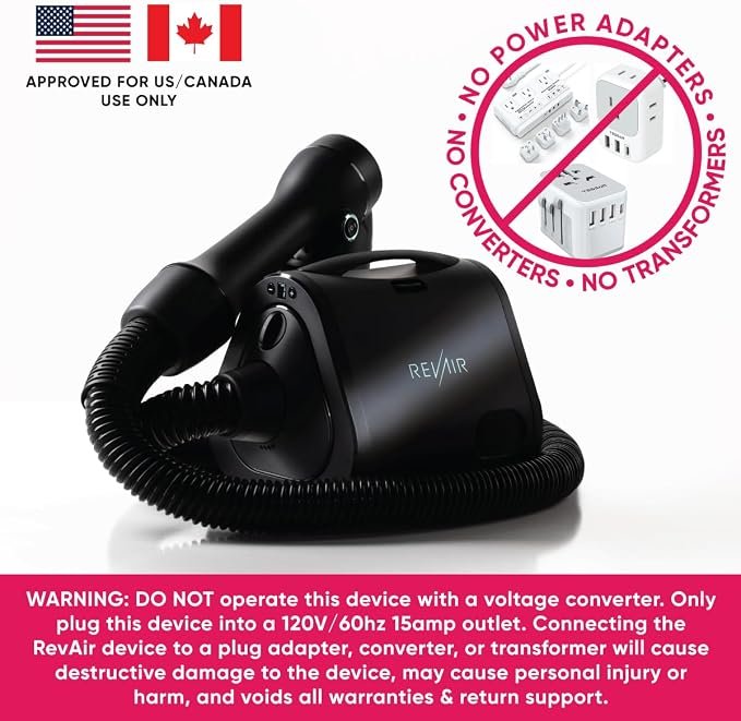 RevAir Reverse-Air Hair Dryer - Innovative Quick-Drying Hair Dryer - Image 2