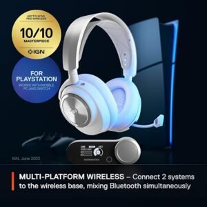 SteelSeries Arctis Nova Pro Wireless Multi-System Gaming Headset