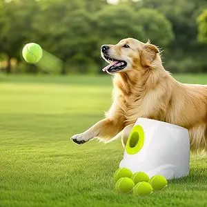ALL FOR PAWS Automatic Dog Ball Launcher