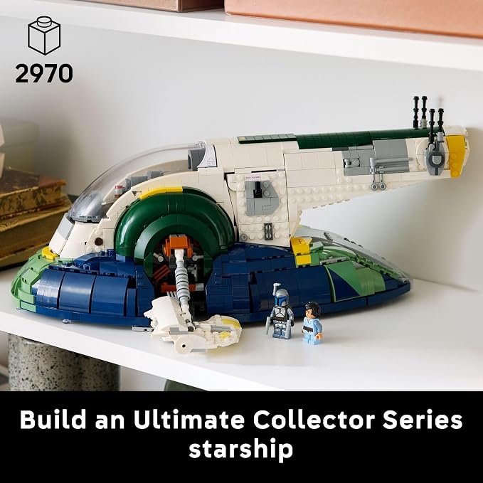 LEGO Star Wars Jango Fett’s Firespray-Class Starship Building Set - Image 2