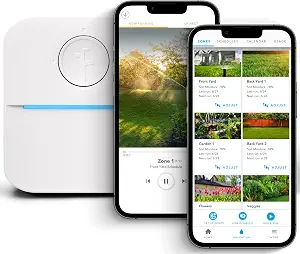 Rachio 3: 8 Zone Smart Sprinkler Controller (Simple Automated Scheduling + Local Weather Intelligence