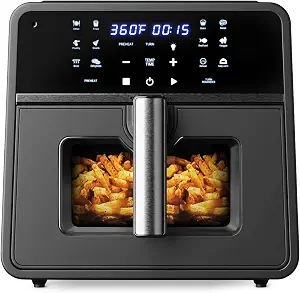 Emerson SmartVoice 10QT 6-in-1 Air Fryer, 1000+ Voice Control Commands