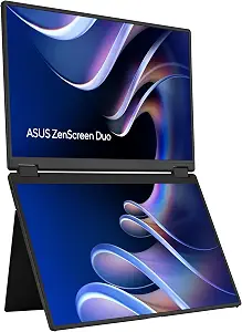ASUS ZenScreen Duo MB14FCD 14 Inch Foldable Dual-Screen Portable Monitor - Image 2