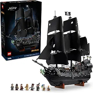 LEGO Icons Captain Jack Sparrow’s Pirate Ship Building Set