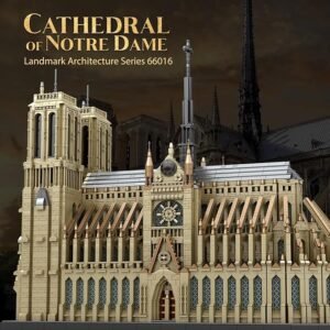 Reobrix Architecture Notre-Dame de Paris Building Set