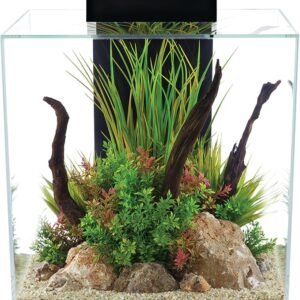 Fluval Edge 2.0 Black Aquarium Kit, 12 Gallon