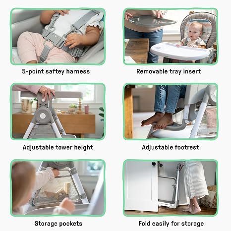 ngenuity Proper Positioner Create Up Baby High Chair - Image 2