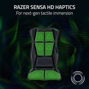 Razer Freyja HD Haptic Gaming Chair Cushion, Multi-Directional Haptics