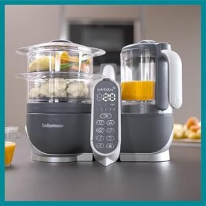 Babymoov Duo Meal Station: 6-in-1 Baby Food Maker