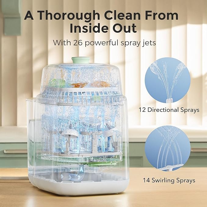 Momcozy KleanPal Pro All-in-One Bottle Washer - Image 2