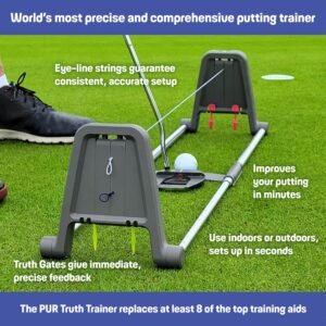 Golf Putting Trainer: Pur Truth Replaces 8 Most Used Golf Putting Aids