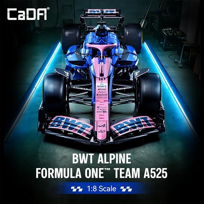 WT Alpine F1 Team A525 2025 Formula One Race Car Building Kit