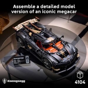 LEGO Technic Koenigsegg Sadair’s Spear Megacar 42232
